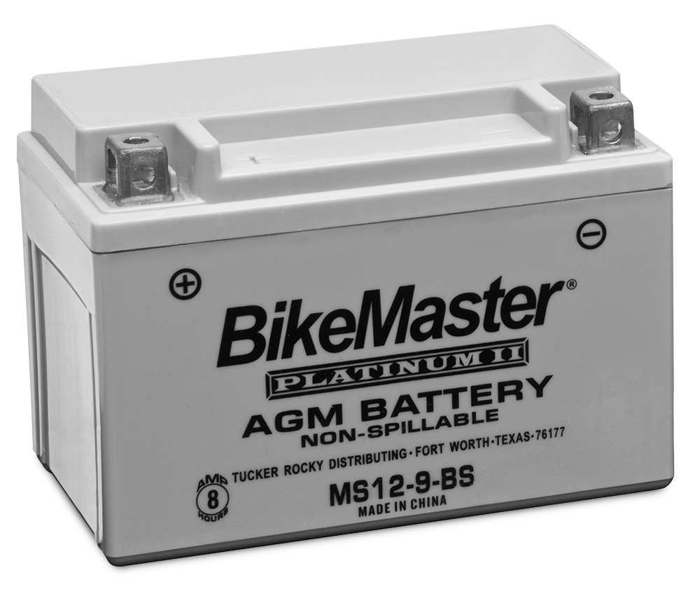 BikeMaster AGM 12V Platinum Battery For Kawasaki Z750S 2005