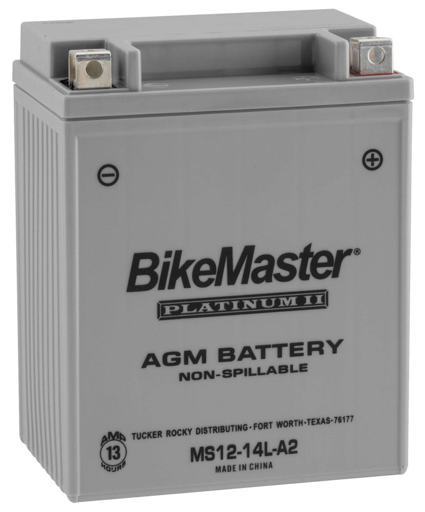 AGM 12V Platinum Battery For Kawasaki ZX1000 Ninja ZX-10 1988-1990