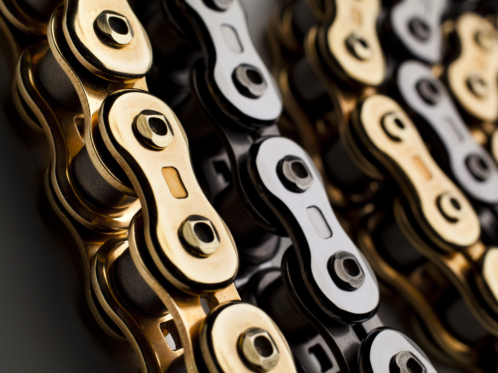EK 525-Z3D Motorcycle Drive Chain (Specify Links and Color) Rivet