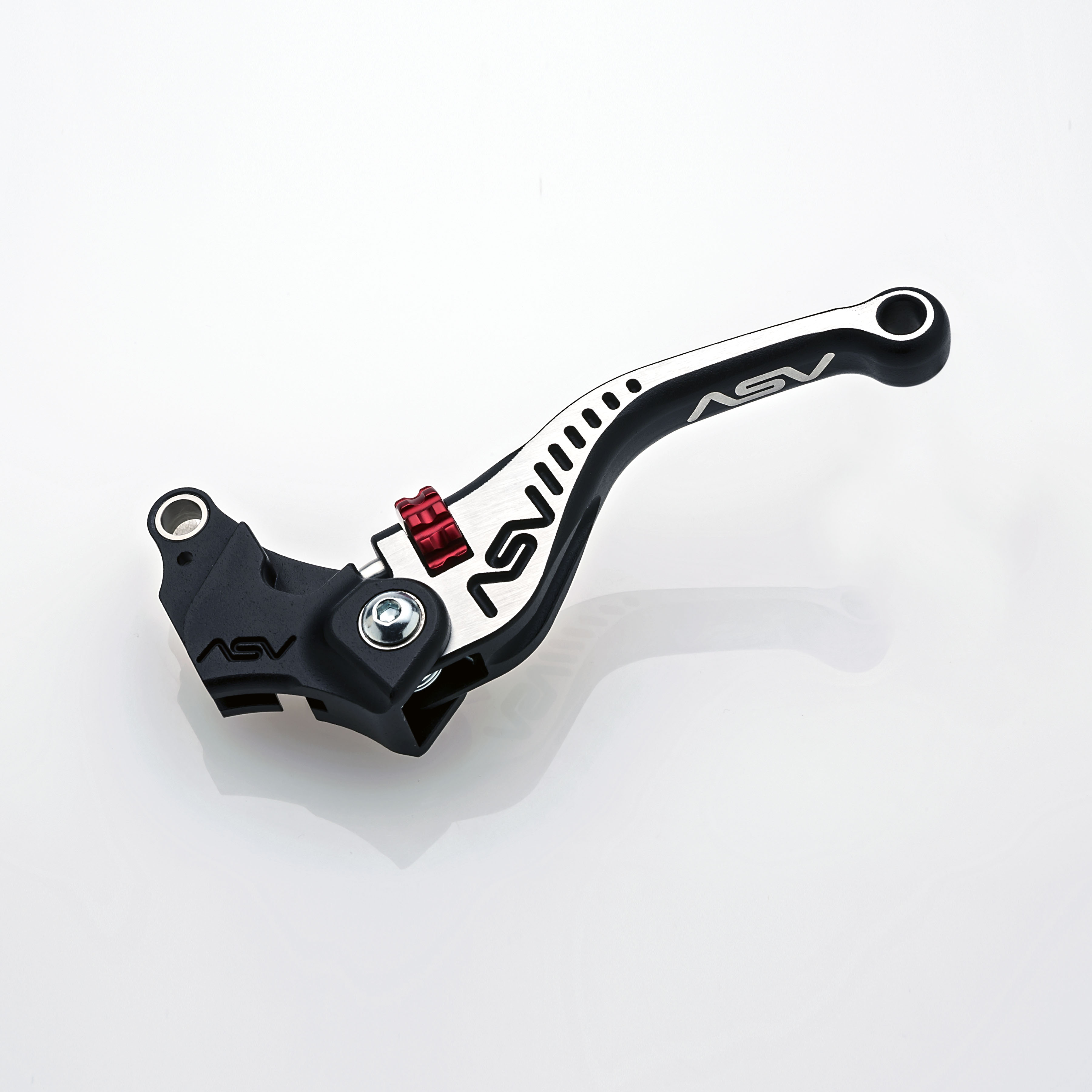 ASV Black Bicolore Shorty Brake+Clutch Levers For Kawasaki