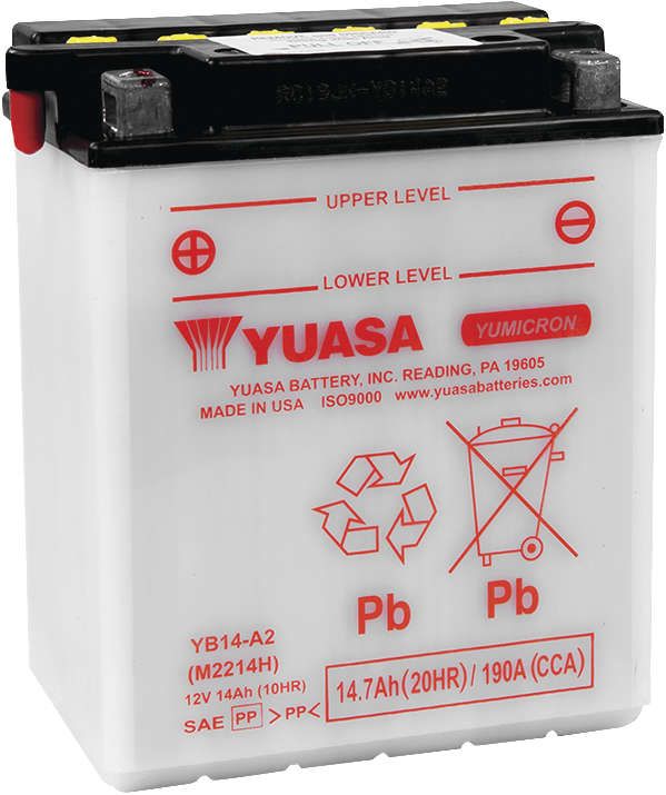 Yuasa 12V Heavy Duty Yumicron Battery For Arctic Cat 425i 2012